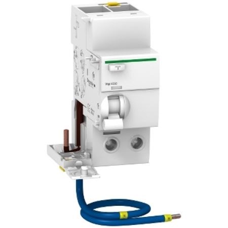 Picture of Acti9, Vigi iC60 - earth leakage add-on block - 1P + N - 63A - 300mA - A type