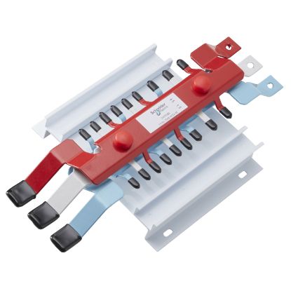 Picture of Acti9, MSC Chassis 3PH, 250A, Hybrid 18/27mm for MCB & RCBO 18 poles, Dual Feed