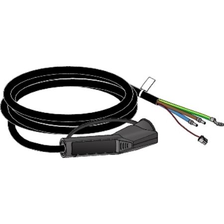 Picture of EVlink, Attached cable T1 32A 1-Ph IEC 4,5m Smart Wallbox