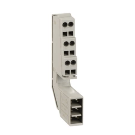 Picture of 6 wires terminal block, MasterPact MTZ1, drawout, spare part
