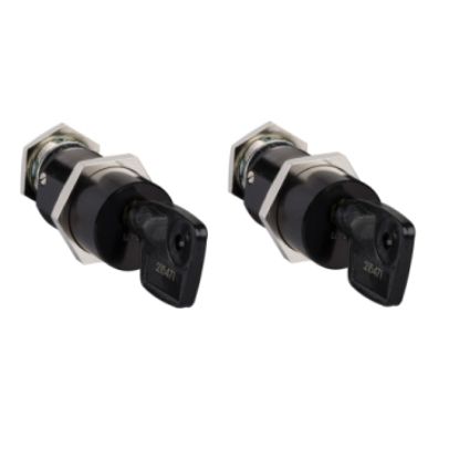 Picture of Chassis locking, MasterPact MTZ2/MTZ3 drawout, disconnected position, Profalux keylock, 1 lock with 1 key, spare part