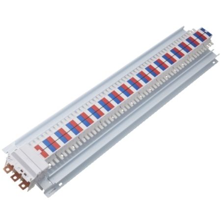 Picture of Acti9, SAU Chassis, Acti9, 250A, 3Ph, 108 poles, 18mm for iC60 MCB and RCBO, top or bottom