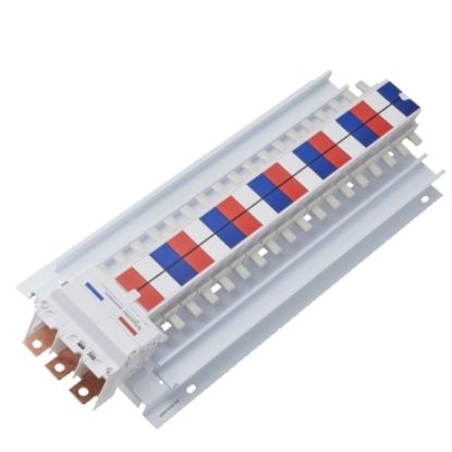 Picture of Acti9, SAU Chassis, Acti9, 250A, 3Ph, 36 poles, 27mm for C120 MCB, top or bottom