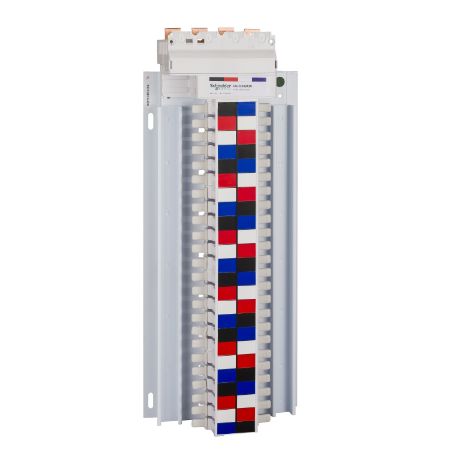 Picture of Acti9, SAU Chassis, Acti9, 250A, 3Ph+N, 64 poles, 18mm for iC60 MCB and RCBO, top feed