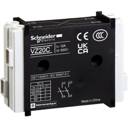 Picture of TeSys, TeSys VARIO - auxiliary contact block - 1 NO + 1 NO