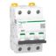 Picture of Miniature circuit breaker (MCB), Acti9 iC60L, 3P, 2A, B curve, 15000A (IEC/EN 60898-1), 100kA (IEC/EN 60947-2)