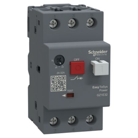 Picture of Motor circuit breaker,Easy TeSys Power,GZ1E,AC-3,3P,24..32A,thermal magnetic trip