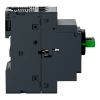 Picture of TeSys Deca, Motor circuit breaker, TeSys Deca, 3P, 0.4 to 0.63A, thermal magnetic, screw clamp terminals, rotary handle