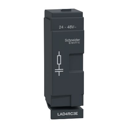 Picture of TeSys; TeSys Deca, Varistor Suppressor module ,TeSys Deca, 24...48V AC/DC,for D40A…D65A/DT60A…DT80A