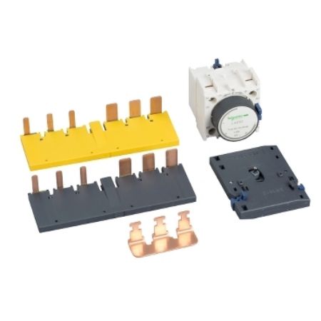 Picture of TeSys; Linergy, Kit for assembling star delta starters, for 3 x contactors LC1D40A-D80A, with time delay block