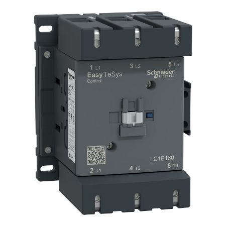 Picture of Contactor,Easy TeSys Control,LC1E,3P(3NO),AC-3,<=440V,160A,240V AC coil,50Hz
