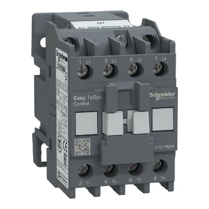 Picture of Contactor,Easy TeSys Control,LC1E,4P(4NO),AC-1 32A,380V