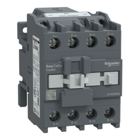 Picture of Contactor,Easy TeSys Control,LC1E,4P(4NO),AC-1 40A,230V