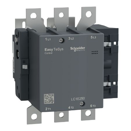 Picture of Contactor,Easy TeSys Control,LC1E,3P(3NO),AC-3,<=440V,250A,110V AC coil,50Hz