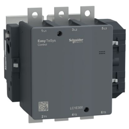 Picture of Contactor,Easy TeSys Control,LC1E,3P(3NO),AC-3,<=440V,300A,415V AC coil,50Hz