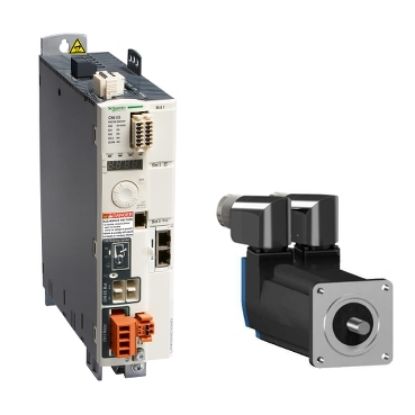 Picture of motion servo drive, Lexium 32, 3A, single phase, supply voltage 115 to 230V, 0.3 to 0.5kW