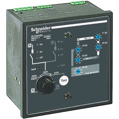 Picture of UA controller, Transferpact, 380 VAC to 415 VAC 50/60Hz, 440 VAC 60Hz