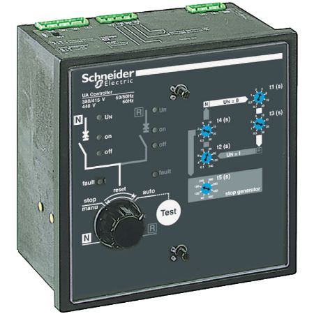 Picture of UA controller, Transferpact, 380 VAC to 415 VAC 50/60Hz, 440 VAC 60Hz