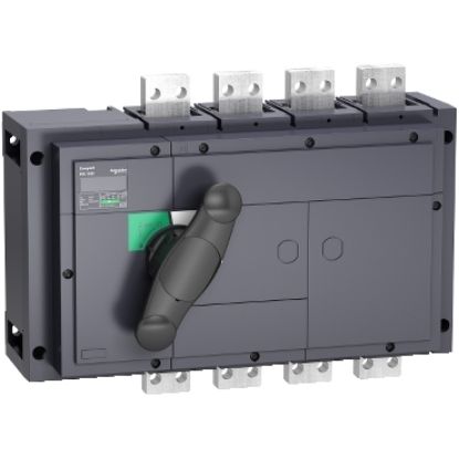 Picture of switch disconnector, Compact INS630b, 630A, standard version with black rotary handle, 4 poles