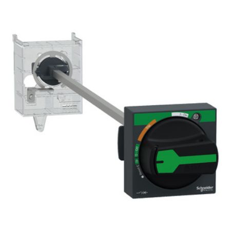 Picture of Extended rotary handle kit,TeSys Deca frame 3,IP54,black handle,with trip indication,for GV3L/GV3P