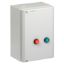 Picture of Enclosed DOL starter,TeSys LE,65A,230V AC coil,including 1 LC1D,2 pushbuttons
