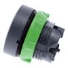 Picture of Harmony XB5, Push button head, plastic, flush, black, 22mm, spring return, marked DOWN ARROW