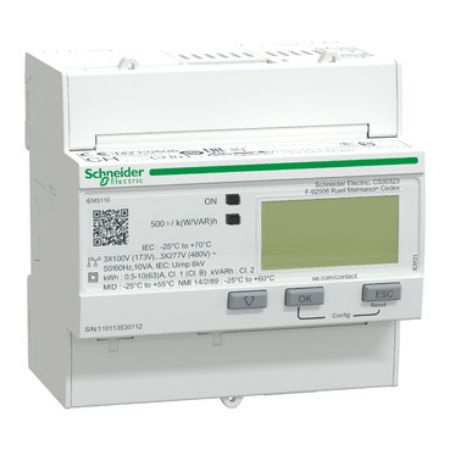 Picture of Acti9, IEM3110 energy meter - 63 A - 1 pulse O - MID
