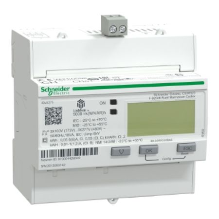 Picture of iEM3275 energy meter - CT - LON - 1 digital I - multi-tariff - MID