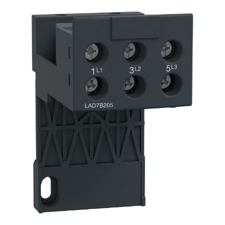 Picture of TeSys, Adapter terminal block, TeSys Deca, for separate mounting of LRD04L-D32L LR3D04L-D32L LR9D01-D32