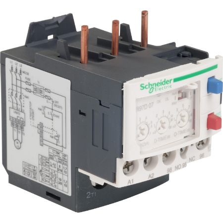 Picture of Electronic overcurrent relay, TeSys LR97D, 200 to 240VAC, 1.2 to 7A, 1C/O
