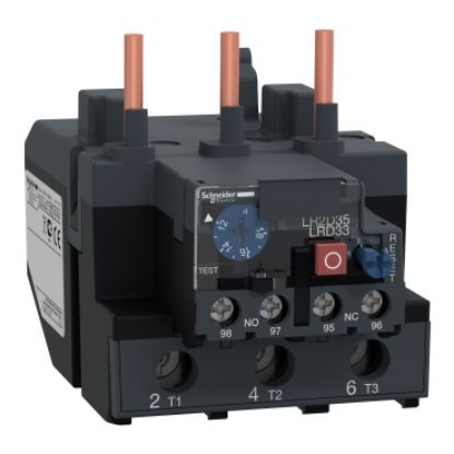 Picture of Thermal overload relay,TeSys Deca,12-18A,1NO+1NC,class 10A,screw clamp,for LC1D80