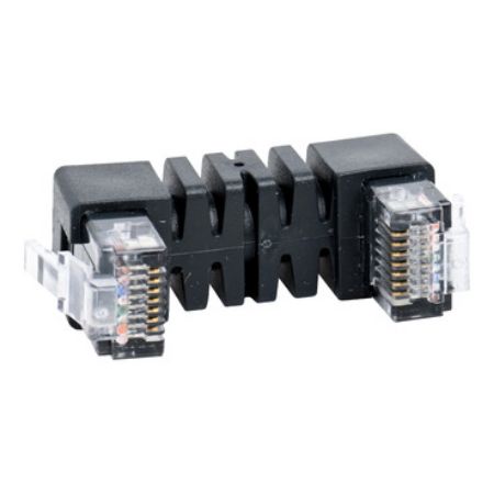 Picture of Motor Management, TeSys T, motor controller, conector cable for LTMR modules, two RJ45 connectors, 0.04 meter