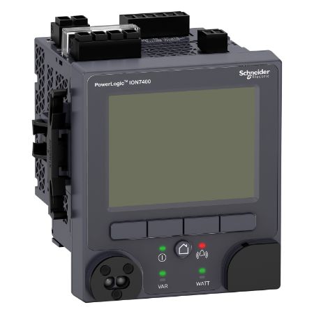 Picture of Power quality meter, PowerLogic ION7400, Standard, integrated display, 512 MB, 256 s/c