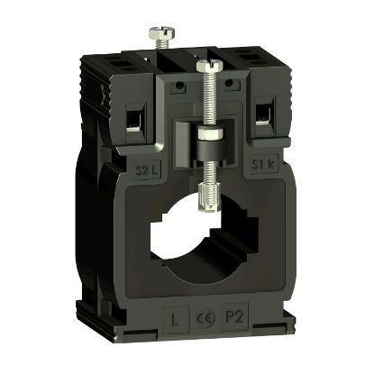 Picture of PowerLogic, Current transformer tropicalised DIN mount 250 5 cables d. 27 - bars 10x32 15x25