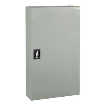 Picture of Acti9, MB Encapsulated distribution board, Acti9, 48 poles, 250A no main switch, 18/27mm, IP42, grey