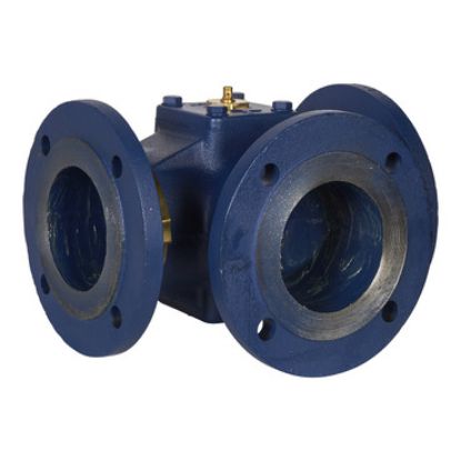 Picture of MBF 3-Way Flanged Shoe Valve, 4" (DN100) Kvs 125.