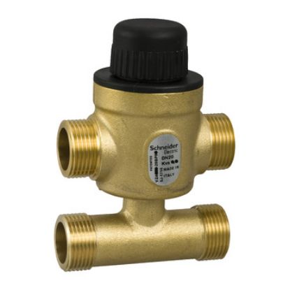 Picture of Zone Valve, 20mm, 3-Way Bypass, G External, Brass, 4kvs