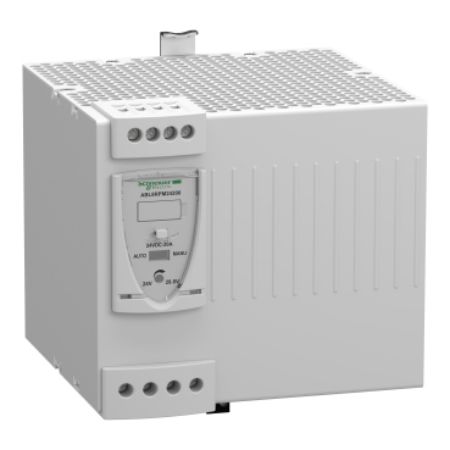 Picture of Phaseo ABL7 ABL8, Regulated Switch Power Supply, 1 or 2 phase, 100..240V, 24V, 20A