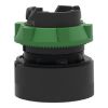 Picture of Head for non illuminated push button, Harmony XB5, black recessed, 22mm, spring return, unmarked
