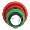 Picture of Harmony XB5, Head for non illuminated pushbutton, plastic, red, mushroom 40mm, 22mm, spring return