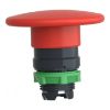 Picture of Head for non illuminated pushbutton, Harmony XB5, plastic, red, mushroom 60mm, 22mm, spring return