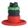 Picture of Head for non illuminated pushbutton, Harmony XB5, plastic, red, mushroom 60mm, 22mm, spring return