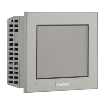 Picture of 5.7 touch panel display, QVGA, Analog-Single, 2xCOM, ETH, USB A & mini-B, SD, 24VDC