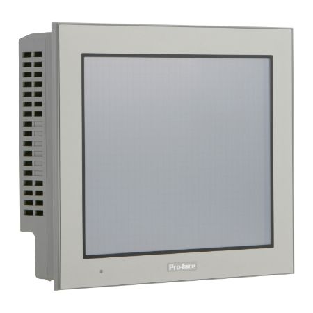Picture of 10.4 touch panel display, VGA, Analog-Single, 2xCOM, ETH, USB A & mini-B, SD, AC, Coated