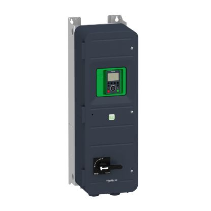 Picture of variable speed drive, Altivar Process ATV600, ATV650, 30kW, 40hp, 380 to 480V, IP55, disconnect switch