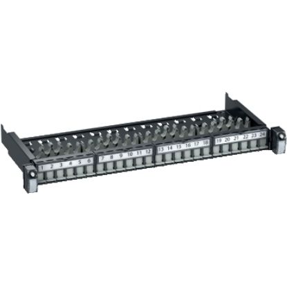 Picture of Actassi 19-C Patch Panel Sliding Evo 19" 1U 24pt S-OneDPM FTP/STP Empty