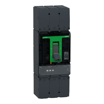 Picture of Circuit breaker, ComPacT NSX400K, 36kA/800VAC, 10kA/1000VAC, 3 poles, MicroLogic 2.3 trip unit, 250A