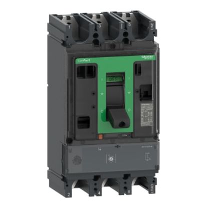 Picture of Circuit breaker, ComPacT NSX400N, 50kA/415VAC, 3 poles, MicroLogic 1.3M trip unit 320A