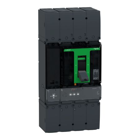 Picture of Circuit breaker, ComPacT NSX400K, 36kA/800VAC, 10kA/1000VAC, 4 poles, MicroLogic 2.3 trip unit, 250A