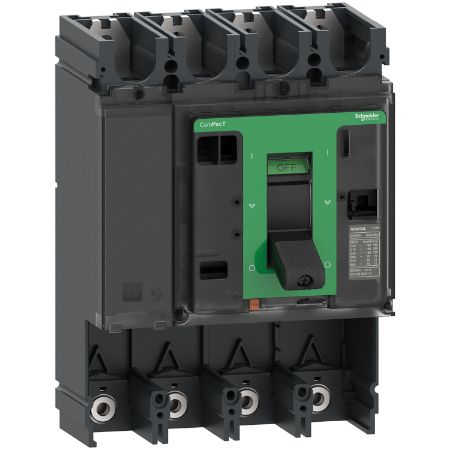 Picture of Circuit breaker basic frame, ComPacT NSX630S, 100kA/415VAC, 4 poles, 630A frame rating, without trip unit
